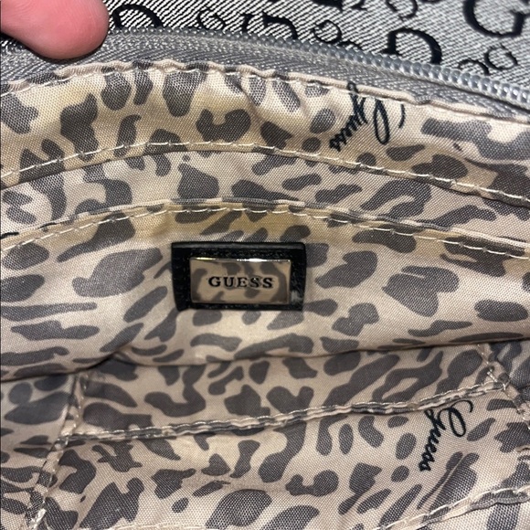 Guess Monochrome Logo Handbag - Picture 5 of 5